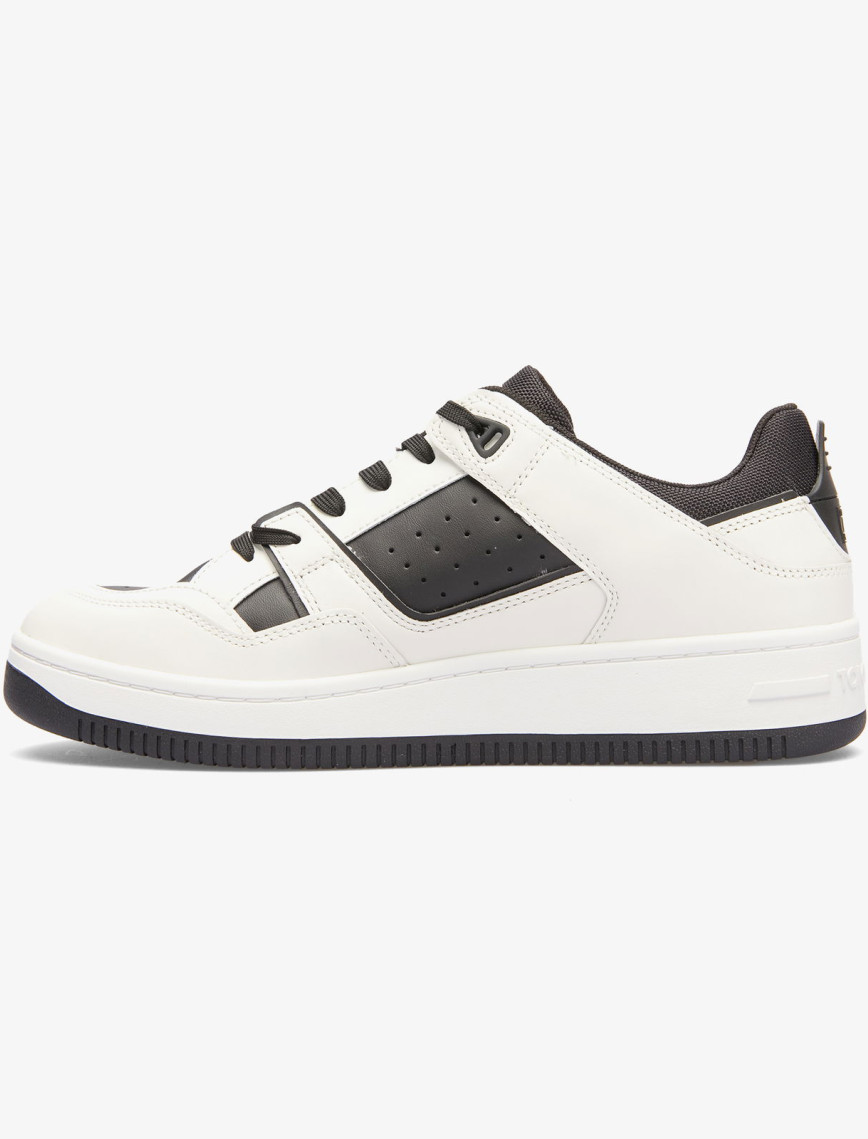 Tommy Jeans Basket Retro Erkek Siyah Sneaker Tommy Jeans Basket Retro Erkek Siyah Sneaker