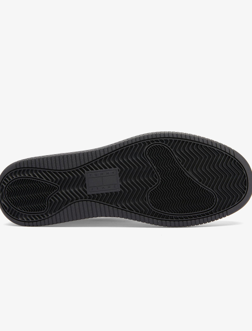 Tommy Jeans Basket Retro Erkek Siyah Sneaker Tommy Jeans Basket Retro Erkek Siyah Sneaker