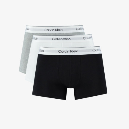 Calvin Klein Trunk 3'lü Erkek Siyah/Beyaz/Gri Boxer Calvin Klein Trunk 3'lü Erkek Siyah/Beyaz/Gri Boxer