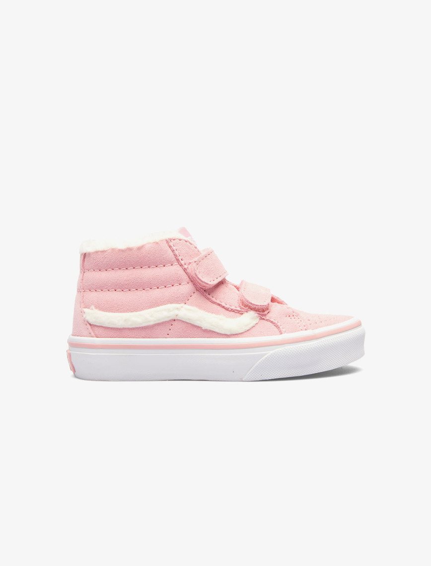 Vans Sk8-Mid Reissue V Sherpa Çocuk Pembe Sneaker