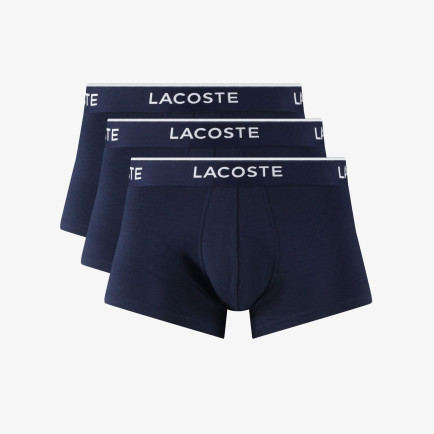 Lacoste Erkek 3'lü Lacivert Boxer Lacoste Erkek 3'lü Lacivert Boxer