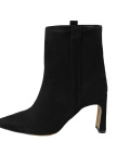 Kadın Siyah Süet Topuklu Bot Kadın Siyah Süet Topuklu Bot
