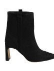 Kadın Siyah Süet Topuklu Bot Kadın Siyah Süet Topuklu Bot
