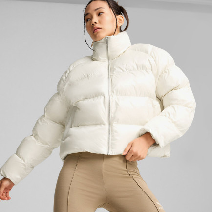 Puma Shiny Puffer Kadın Krem Mont Puma Shiny Puffer Kadın Krem Mont