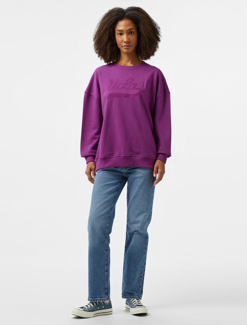 Ucla Barbara Kadın Mor Sweatshirt Ucla Barbara Kadın Mor Sweatshirt