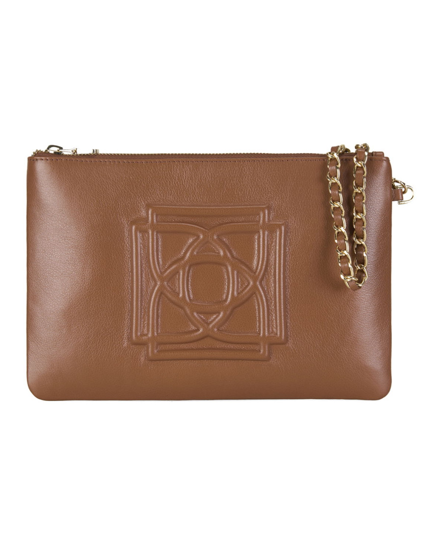 Vionya Beyaz Kadın Deri El Çantası