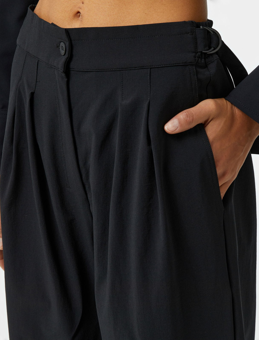 The Stay Line Tsls6Agk05 Kadın Siyah Pantolon The Stay Line Tsls6Agk05 Kadın Siyah Pantolon