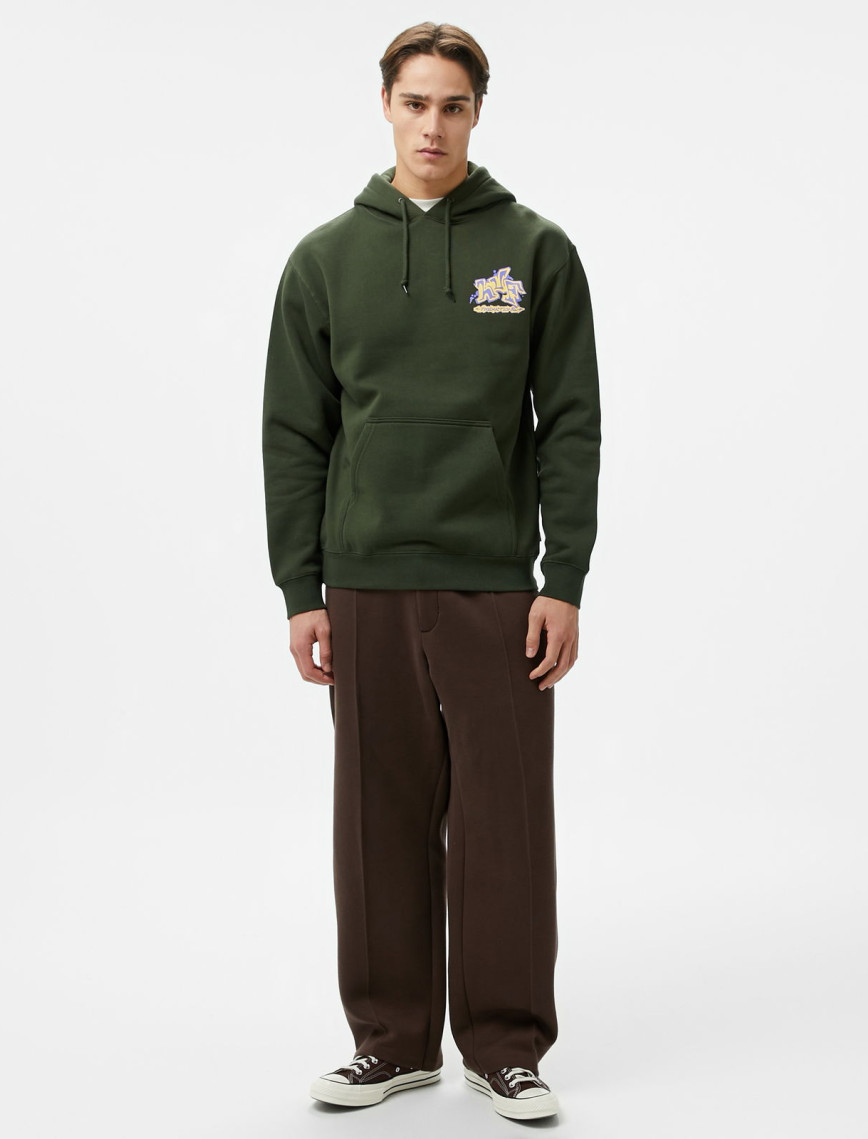 Huf Productions P/O Erkek Yeşil Hoodie Huf Productions P/O Erkek Yeşil Hoodie