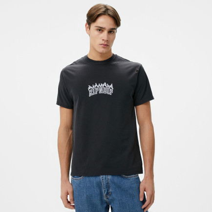 Ripndip Fire Spirit Erkek Siyah T-Shirt