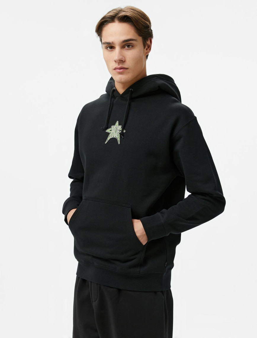 Huf Intergalactic P/O Erkek Siyah Hoodie Huf Intergalactic P/O Erkek Siyah Hoodie
