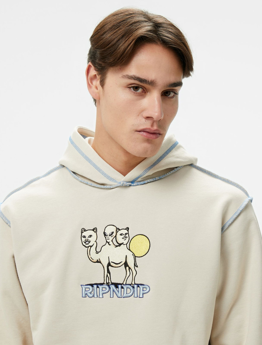 Ripndip Barnum Erkek Krem Sweatshirt Ripndip Barnum Erkek Krem Sweatshirt
