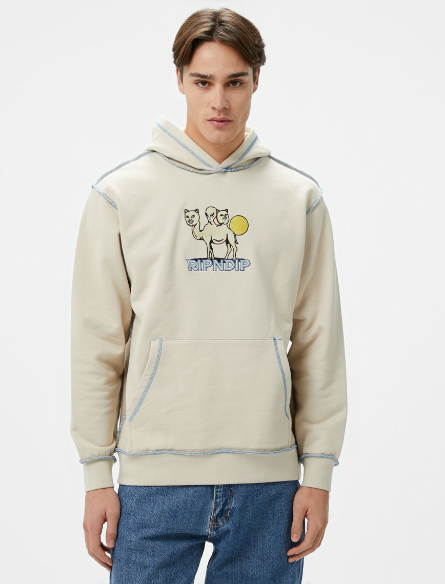 Ripndip Barnum Erkek Krem Sweatshirt Ripndip Barnum Erkek Krem Sweatshirt