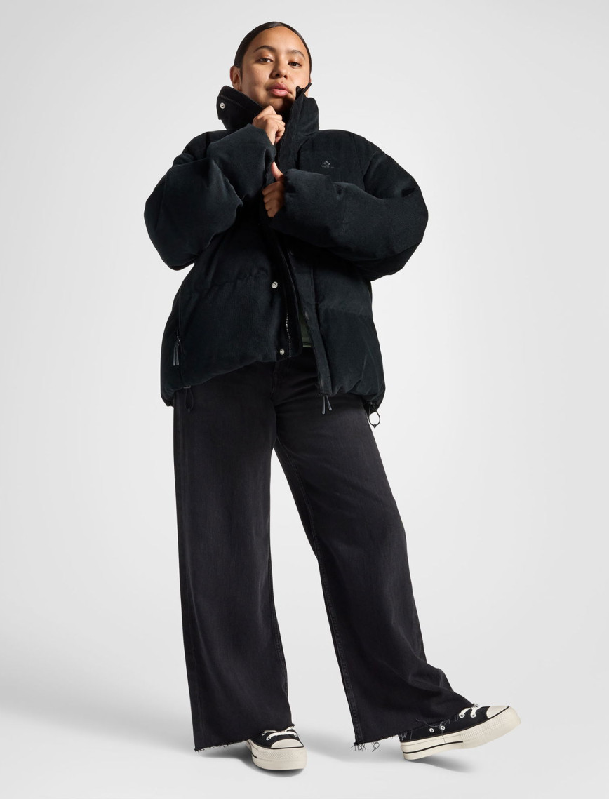 Converse Chuck Taylor All Star Puff Lift Kadın Siyah Süet Sneaker Converse Chuck Taylor All Star Puff Lift Kadın Siyah Süet Sneaker