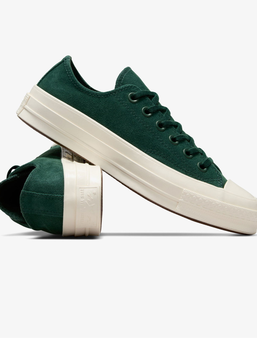 Converse Chuck 70 Unisex Yeşil Süet Sneaker Converse Chuck 70 Unisex Yeşil Süet Sneaker