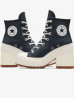 Converse Chuck 70 De Luxe Heel Unisex Siyah Platform Sneaker Converse Chuck 70 De Luxe Heel Unisex Siyah Platform Sneaker