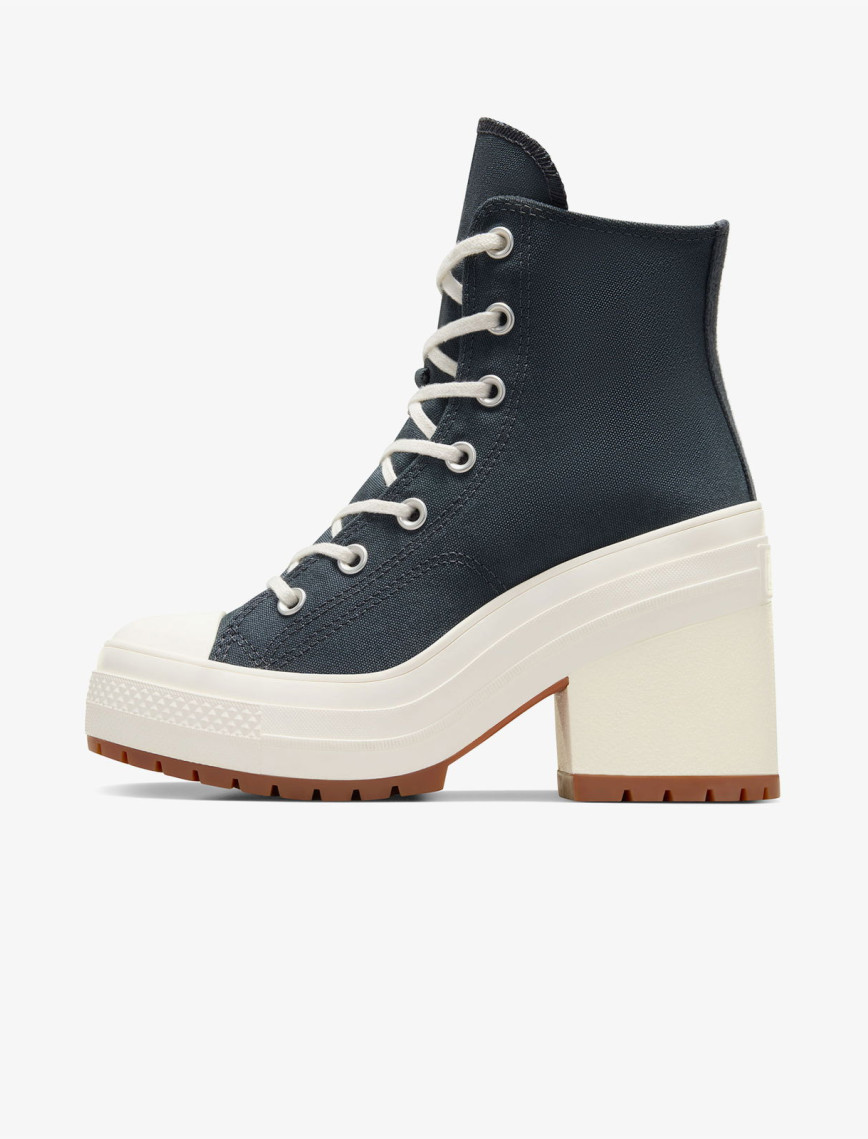 Converse Chuck 70 De Luxe Heel Unisex Siyah Platform Sneaker Converse Chuck 70 De Luxe Heel Unisex Siyah Platform Sneaker