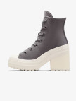 Converse Chuck 70 De Luxe Heel Unisex Gri Deri Platform Sneaker Converse Chuck 70 De Luxe Heel Unisex Gri Deri Platform Sneaker