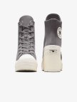 Converse Chuck 70 De Luxe Heel Unisex Gri Deri Platform Sneaker Converse Chuck 70 De Luxe Heel Unisex Gri Deri Platform Sneaker