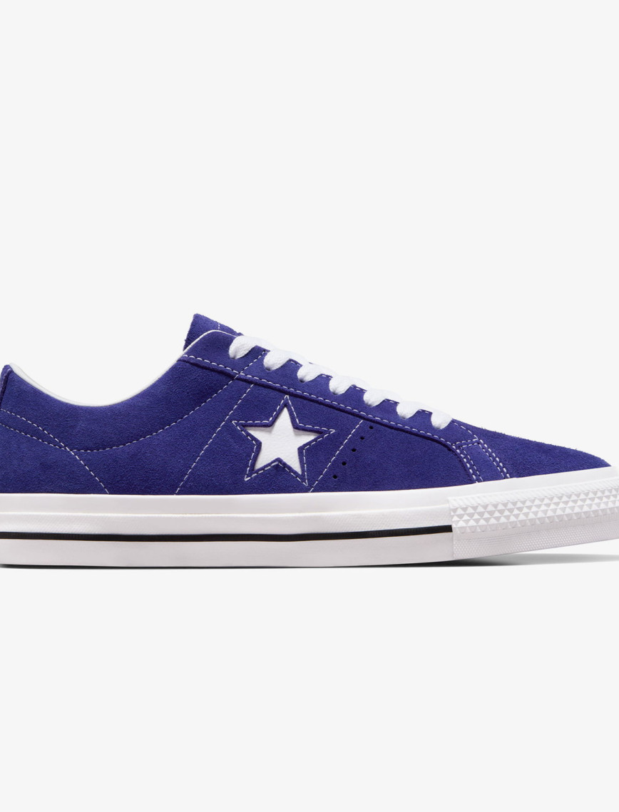 Converse One Star Pro Unisex Mor Süet Sneaker Converse One Star Pro Unisex Mor Süet Sneaker