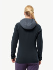 Jack Wolfskin Routeburn Hybird Kadın Siyah Mont Jack Wolfskin Routeburn Hybird Kadın Siyah Mont