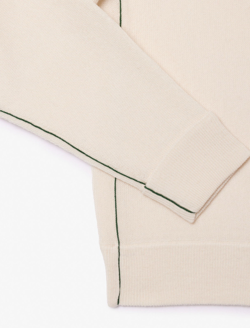 Lacoste Kadın Beyaz Triko Lacoste Kadın Beyaz Triko