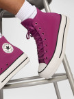 Converse Chuck Taylor All Star Lift Unisex Mor Süet Platform Sneaker Converse Chuck Taylor All Star Lift Unisex Mor Süet Platform Sneaker