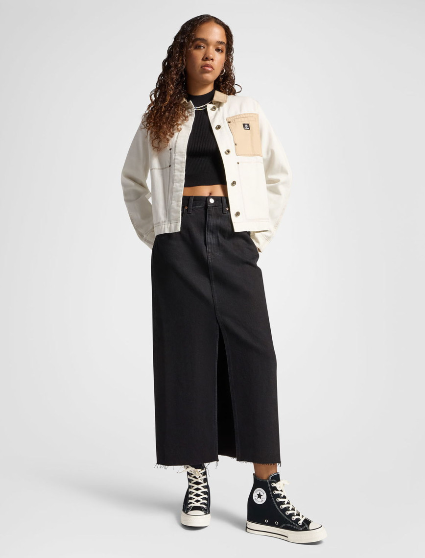 Converse Chuck 70 Wedge Unisex Siyah Platform Sneaker