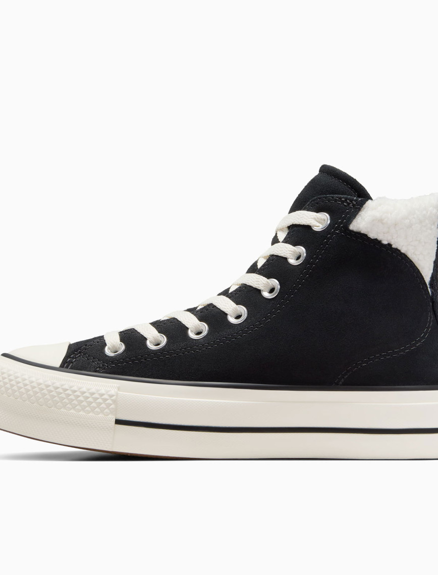 Converse Chuck Taylor All Star Puff Lift Kadın Siyah Süet Sneaker Converse Chuck Taylor All Star Puff Lift Kadın Siyah Süet Sneaker