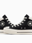 Converse Chuck Taylor All Star Puff Lift Kadın Siyah Süet Sneaker Converse Chuck Taylor All Star Puff Lift Kadın Siyah Süet Sneaker