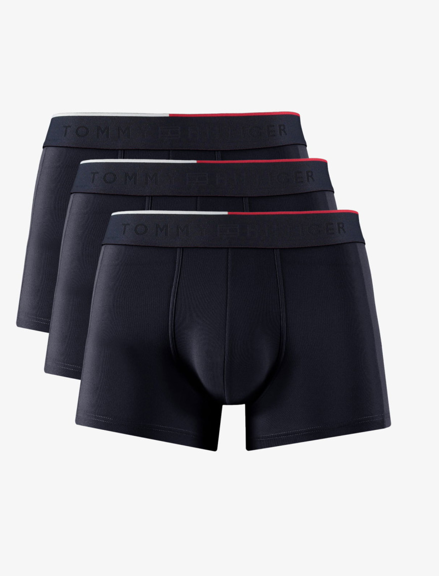 Tommy Hilfiger 3lü Erkek Renkli Boxer Tommy Hilfiger 3lü Erkek Renkli Boxer