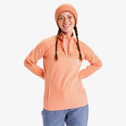 Roxy Sayna Half Zipped Kadın Pembe Polar Üst Roxy Sayna Half Zipped Kadın Pembe Polar Üst