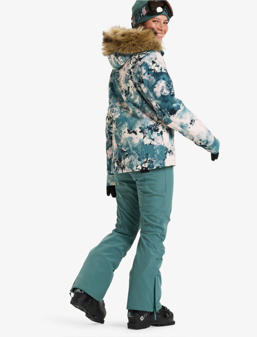 Roxy Jet Ski Kadın Renkli Kayak Montu Roxy Jet Ski Kadın Renkli Kayak Montu