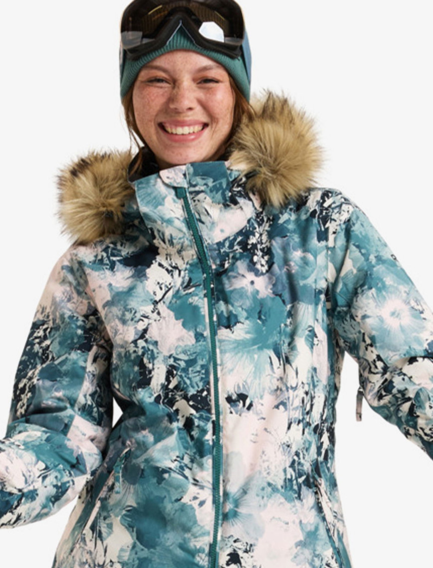 Roxy Jet Ski Kadın Renkli Kayak Montu Roxy Jet Ski Kadın Renkli Kayak Montu