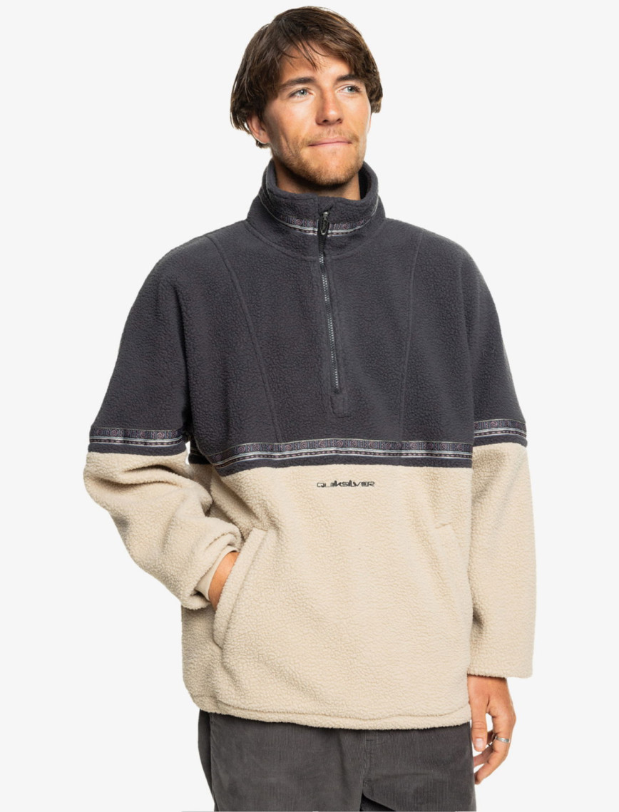 Quiksilver Blok Erkek Bej Polar Üst Quiksilver Blok Erkek Bej Polar Üst