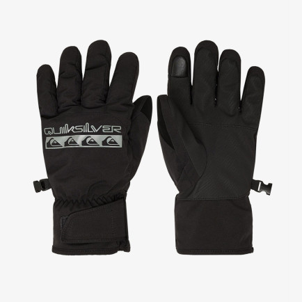 Quiksilver Cross Erkek Siyah Kayak Eldiveni