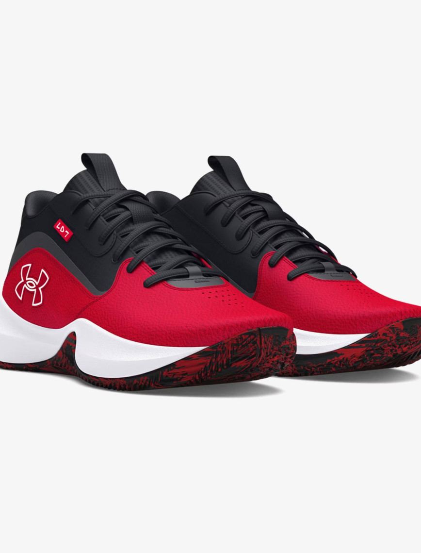 Under Armour Lockdown 7 Erkek Kırmızı Basketbol Ayakkabısı Under Armour Lockdown 7 Erkek Kırmızı Basketbol Ayakkabısı