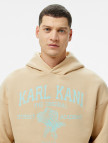 Karl Kani Kani Street Academy Os  Erkek Krem Hoodie