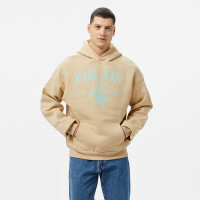 Karl Kani Kani Street Academy Os  Erkek Krem Hoodie