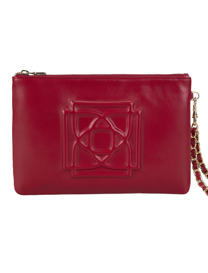 Vionya Kırmızı Kadın Deri El Çantası