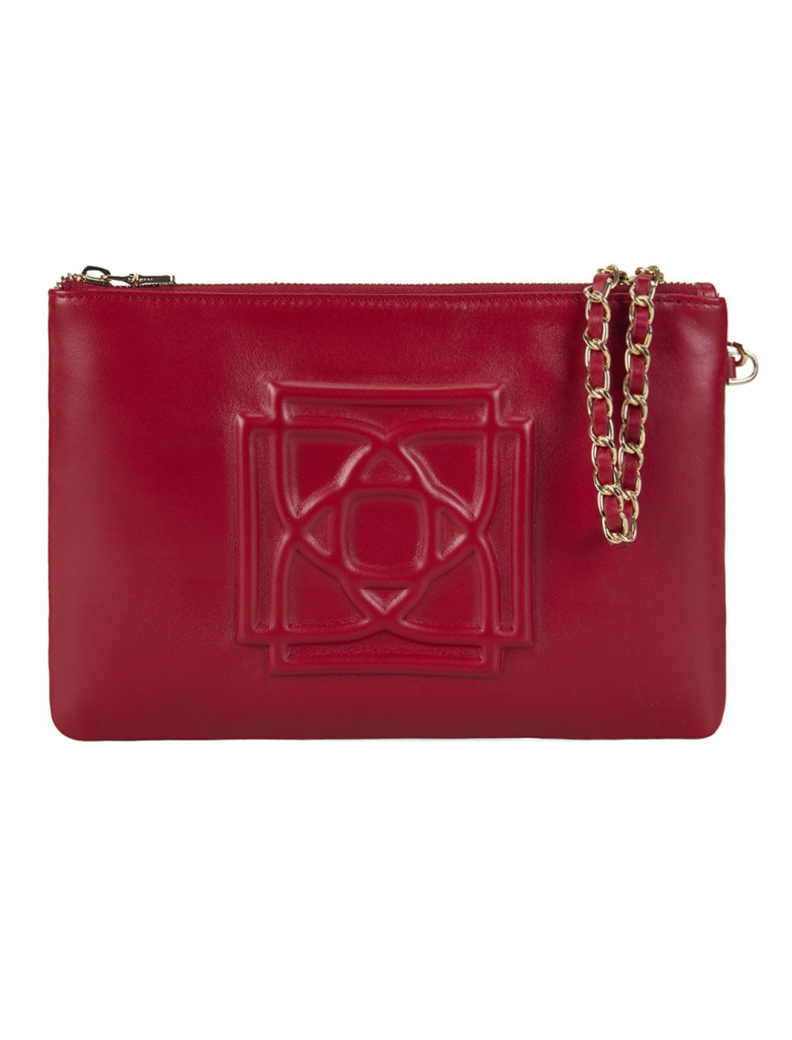 Vionya Beyaz Kadın Deri El Çantası