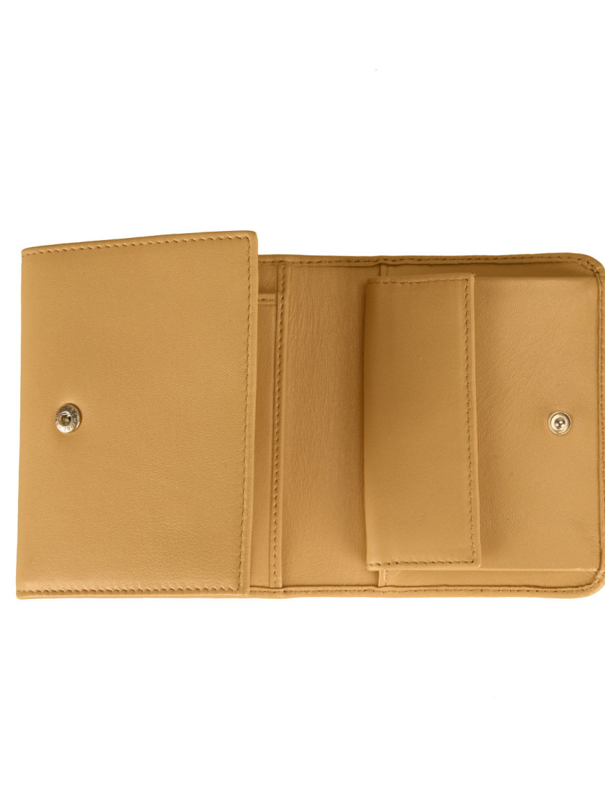 Hadlen Turuncu Kadın Deri Cüzdan Hadlen Turuncu Kadın Deri Cüzdan