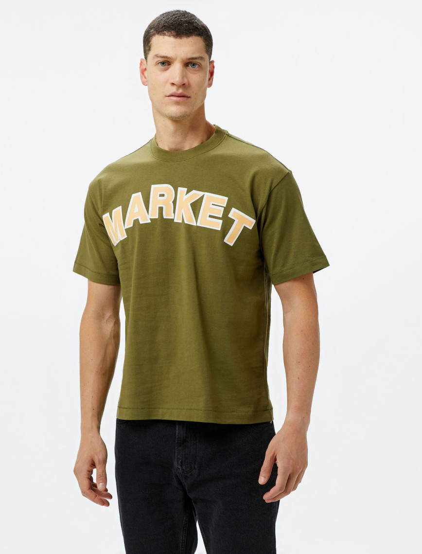 Market Expansion Pack Erkek Siyah T-Shirt