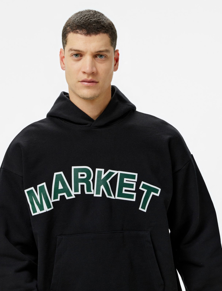 Market Expansion Pack Erkek Siyah Hoodie Market Expansion Pack Erkek Siyah Hoodie
