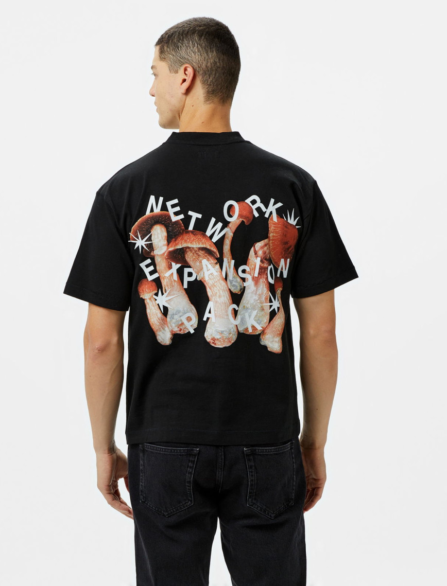 Market Expansion Pack Erkek Siyah T-Shirt