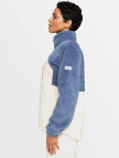 Roxy Alabama Mock Neck Kadın Mavi Polar Üst Roxy Alabama Mock Neck Kadın Mavi Polar Üst
