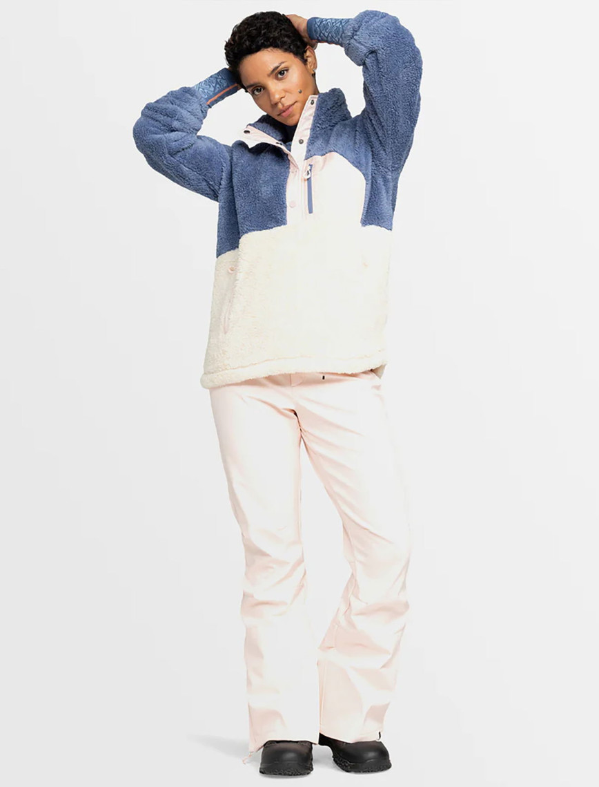 Roxy Alabama Mock Neck Kadın Mavi Polar Üst Roxy Alabama Mock Neck Kadın Mavi Polar Üst