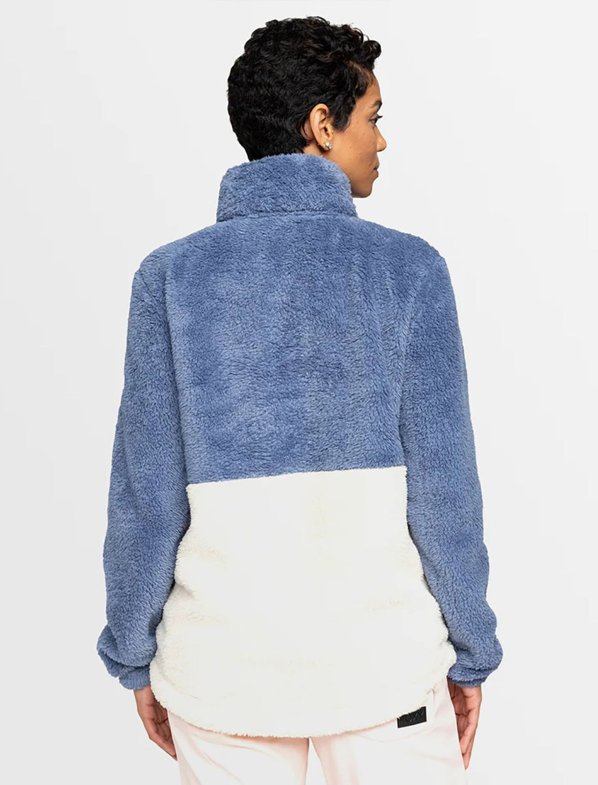 Roxy Alabama Mock Neck Kadın Mavi Polar Üst Roxy Alabama Mock Neck Kadın Mavi Polar Üst