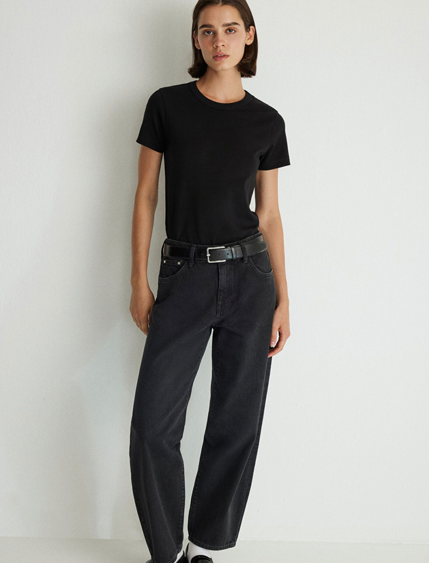 Mavi Leila Real Blue Gri  Jean Pantolon 1010600-88244