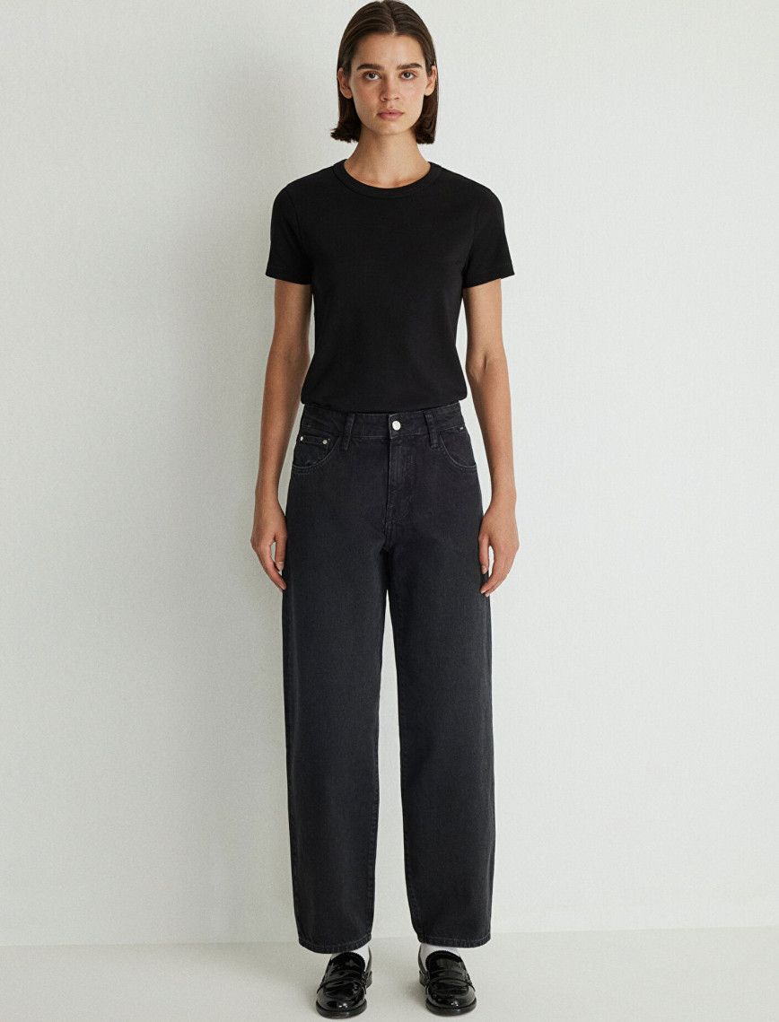 Mavi Leila Real Blue Gri  Jean Pantolon 1010600-88244