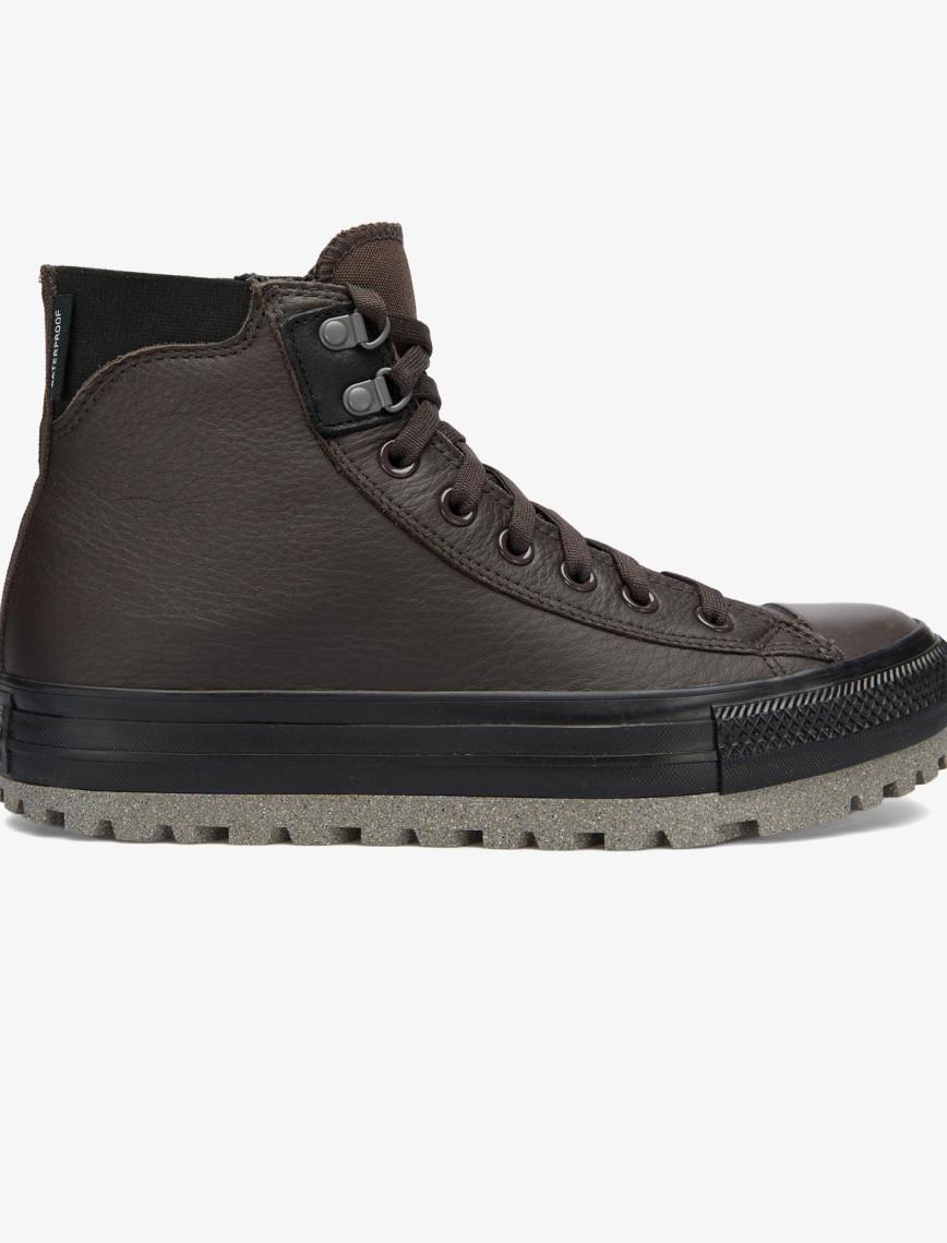 Converse Chuck Taylor All Star City Trek Unisex Kahverengi Deri Bot Converse Chuck Taylor All Star City Trek Unisex Kahverengi Deri Bot